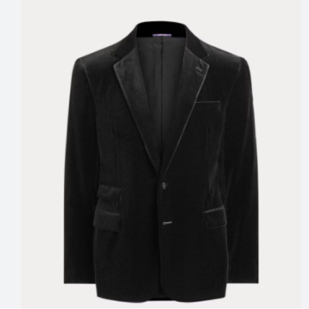 Polo by Ralph Lauren Black Tuxedo Blazer